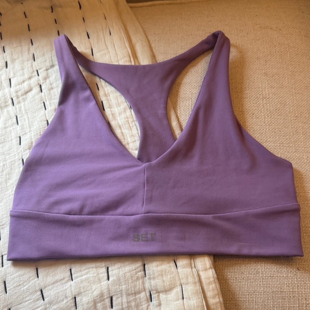 SET Active Women's Lavender Sports Bra